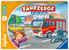 Ravensburger 00127 - tiptoi® Fahrzeuge in der Stadt, Zuordnungsspiel, Lernspiel