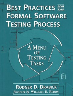 Best Practices for the Formal Software Testing Process (eBook, PDF) - Drabick, Rodger