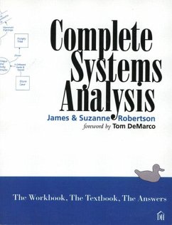 Complete Systems Analysis (eBook, PDF) - Robertson, James; Robertson, Suzanne