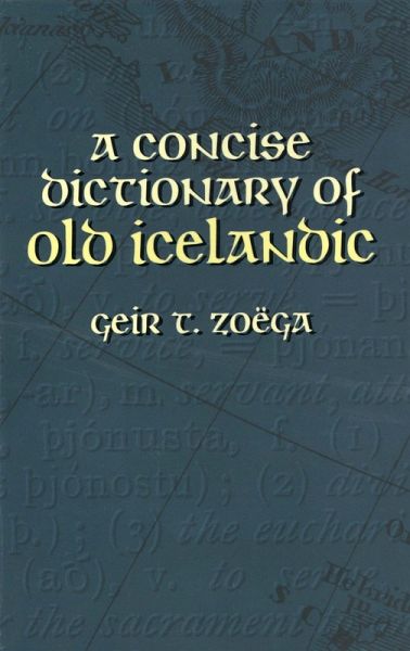 Concise Dictionary of Old Icelandic (eBook, ePUB)
