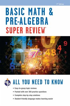 Cover Basic Math & Pre-Algebra Super Review (eBook, ePUB)
