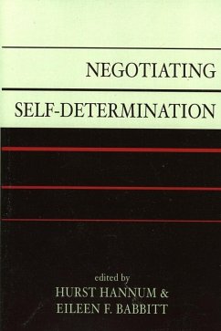 Negotiating Self-Determination (eBook, ePUB) Negotiating Self-Determination (eBook, ePUB)