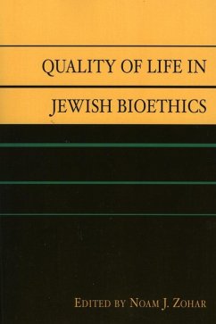 Cover Quality of Life in Jewish Bioethics (eBook, ePUB)