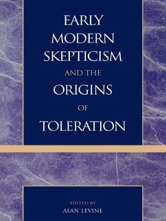 Cover Early Modern Skepticism and the Origins of Toleration (eBook, ePUB)
