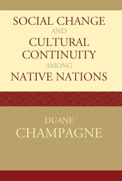 Cover Social Change and Cultural Continuity among Native Nations (eBook, ePUB)