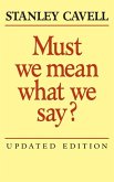 Must We Mean What We Say? (eBook, ePUB)
