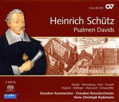 Psalmen Davids (Schütz-Edition Vol.8) - Mields/Macleod/Rademann/Dresdner Kammerchor/+