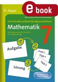 Lerninhalte selbstständig erarbeiten Mathematik 7 (eBook, PDF)