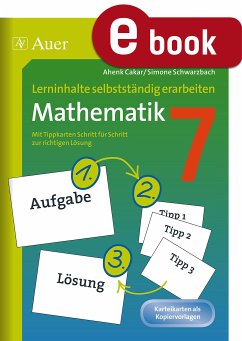 Lerninhalte selbstständig erarbeiten Mathematik 7 (eBook, PDF) - Cakar, Ahenk; Schwarzbach, Simone