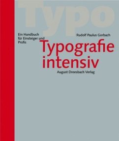 Typografie intensiv, m. 1 Audio - Gorbach, Rudolf Paulus