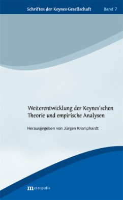 Cover Weiterentwicklung der Keynes'schen Theorie und empirische Analysen