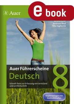 Auer Führerscheine Deutsch Klasse 8 (eBook, PDF) - Euler, Verena; Reul, Andreas; Tagliente, Vito