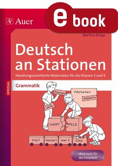 Grammatik an Stationen 3-4 (eBook, PDF) - Knipp, Martina