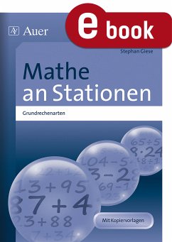 Mathe an Stationen Grundrechenarten (eBook, PDF) - Giese, Stephan