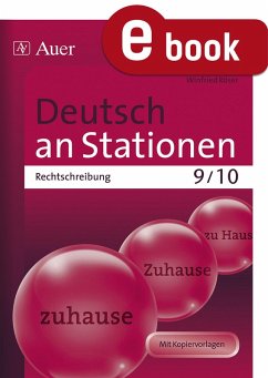 Deutsch an Stationen. Rechtschreibung 9-10 (eBook, PDF) - Röser, Winfried