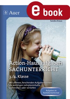 Action-Hausaufgaben Sachunterricht 3+4 (eBook, PDF) - Sommer, Sandra