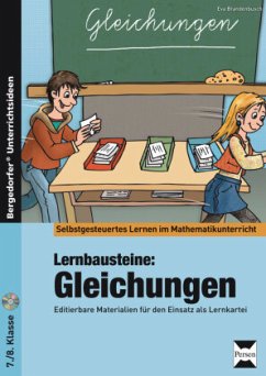 Lernbausteine: Gleichungen, m. 1 CD-ROM - Brandenbusch, Eva