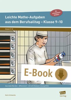 Leichte Mathe-Aufgaben aus dem Berufsalltag 9-10 (eBook, PDF) - Schwacha, Karin