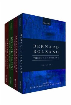 Bernard Bolzano: Theory of Science - Rusnock, Paul; Rolf, George