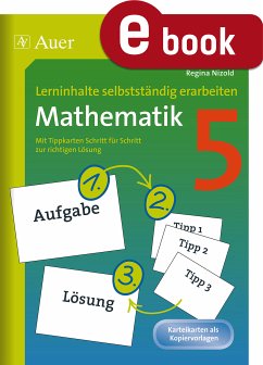 Lerninhalte selbstständig erarbeiten Mathematik 5 (eBook, PDF) - Nizold, Regina