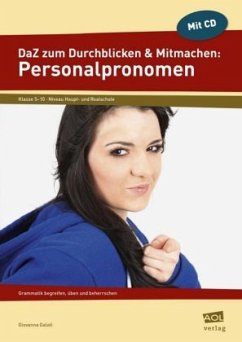 DaZ zum Durchblicken & Mitmachen: Personalpronomen, m. CD-ROM - Galati, Giovanna