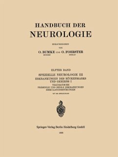 Traumatische Präsenile und Senile Erkrankungen Zirkulationsstörungen - Grünthal, E.;Hiller, Fr.;Marburg, O.