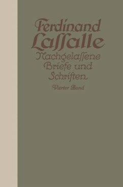 Lassalles Briefwechsel mit Gräfin Sophie von Hat¿feldt - Lassalle, Ferdinand;Mayer, Gustav