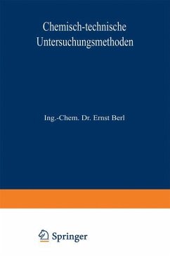 Chemisch-technische Untersuchungsmethoden - Lunge, Berl;Aufhäuser, D.;Aulich, P.