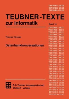 Datenbankkonversationen - Kirsche, Thomas