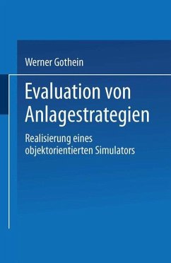Evaluation von Anlagestrategien - Gothein, Werner