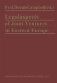 Legal Aspects of Joint Ventures in Eastern Europe
