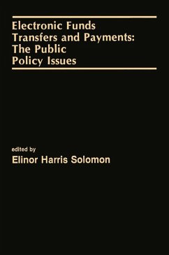 Cover Electronic Funds Transfers and Payments: The Public Policy Issues