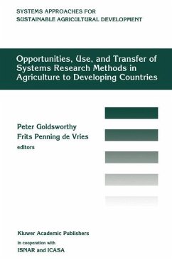 Opportunities, use, and transfer of systems research methods in agriculture to developing countries