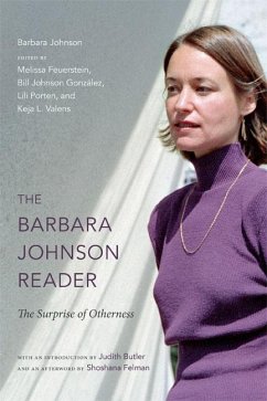 The Barbara Johnson Reader - Johnson, Barbara