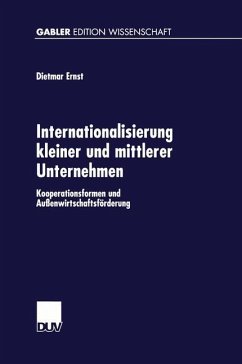 Internationalisierung kleiner und mittlerer Unternehmen - Ernst, Dietmar