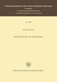 Die Berufssituation der Sozialarbeiter - Lingesleben, Otto