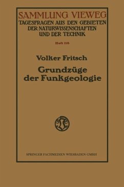 Grundzüge der Funkgeologie - Fritsch, Volker