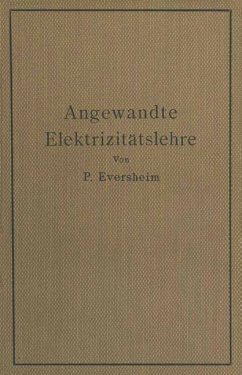 Angewandte Elektrizitätslehre - Eversheim, Paul