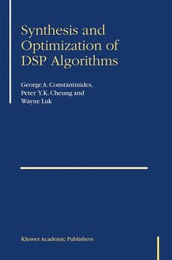 Synthesis and Optimization of DSP Algorithms