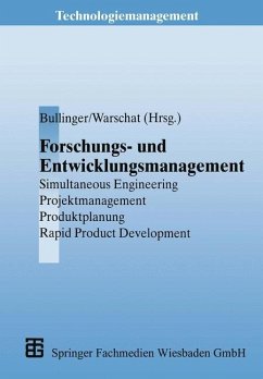 Forschungs- und Entwicklungsmanagement - Warschat, Joachim;Bullinger, Hans-Jörg