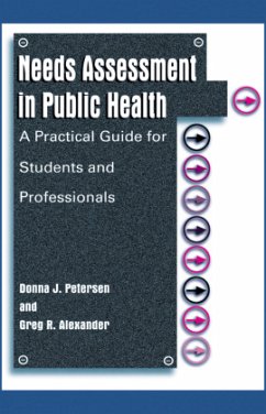 Needs Assessment in Public Health - Petersen, Donna J.;Alexander, Greg R.