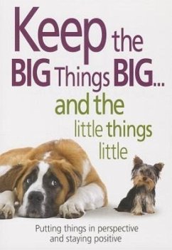 Keep the Big Things Big and the Little Things Little: Putting Things in Perspective and Staying Positive - Product Concept Mfg, Inc