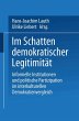 Im Schatten demokratischer Legitimität - Bild 1