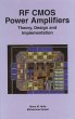 RF CMOS Power Amplifiers: Theory,... - Bild 1