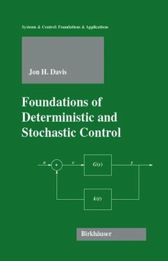 Foundations of Deterministic and Stochastic Control - Davis, Jon H.