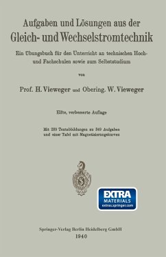 Aufgaben und Lösungen aus der Gleich- und Wechselstromtechnik - Vieweger, H.;Vieweger, W.