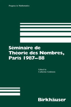 Séminaire de Théorie des Nombres, Paris 1987-88 - Goldstein