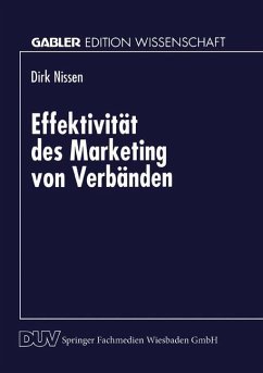 Effektivität des Marketing von Verbänden - Nissen, Dirk