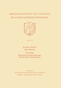 Über Glykoside. Kohlenhydrat-Eiweißverbindungen und ihre biochemische Bedeutung - Helferich, Burckhardt