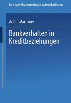 Cover Bankverhalten in Kreditbeziehungen